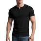 👕 50% OFF NOW! 💪 Men's Lightweight Henley T-Shirt – Muscle Fit & Breathable – Moisture-Wicking & Classic Style 🌿