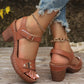 👠Summer Hot Sale✨Women's Chunky Heel Sandals