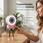 🤖 50% OFF NOW! 💨 Flexible Robot Desk Fan with LED Light – Bendable Limbs, Digital Display & Type-C Charging – Cute Cooling Companion 🔋