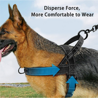 🐕 Heavy-Duty Tactical Dog Harness – No-pull & no-choke✨