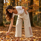 🌬️👖Flow Freely, Look Effortless ✨🌿Women's Elastic Waist Wide-Leg Tassel Pants