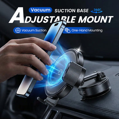 🚘Adjustable Magnetic Car Mount with Vacuum Suction Base