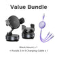 🚘Adjustable Magnetic Car Mount with Vacuum Suction Base