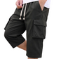 📢📢50% OFF !! ⏰Men's Casual Capri Cargo Shorts with Drawstring Waist