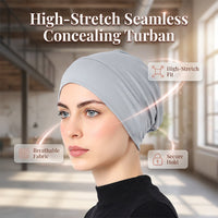 ⏳Limited-time 50% off⏰Soft Stretch Turban Cap for Women👒