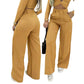 ✨ 50% OFF High-Waist Wide-Leg Trousers – Slimming Waistline, Flowing Silhouette & Office-to-Evening Comfort