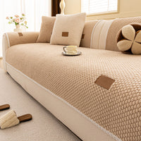 🛋️ Thickened Non-Slip Sofa Cover – Ultra-Soft, Washable & Pet-Friendly, 3 Colours ✨🐾