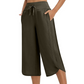 👖40% OFF！🌿Women's Casual Wide-Leg Capri Pants