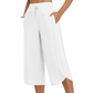 👖40% OFF！🌿Women's Casual Wide-Leg Capri Pants