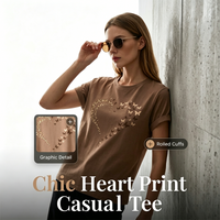 👕New arrival 40% OFF❤️Women's Casual Print Short Sleeve Top