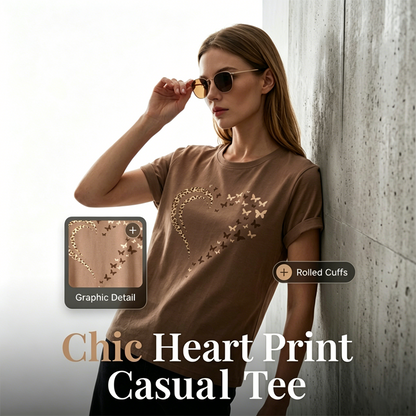 👕New arrival 40% OFF❤️Women's Casual Print Short Sleeve Top