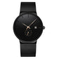 ⌚  40% OFF ! ✨ Men's Minimalist Quartz Watch – Waterproof, Stainless Steel Mesh ✨