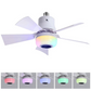 ✨While Supplies Last 40% OFF!🍃Smart Ceiling Fan with Light, RGB & Bluetooth Speaker