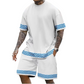 ☀️New Arrival✨Breathable Crew Neck Short Sleeve & Shorts Set