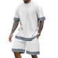 ☀️New Arrival✨Breathable Crew Neck Short Sleeve & Shorts Set