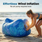 🌊Effortless Inflation Air Lounger with Sunshade