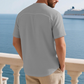 📢📢50% OFF !! ⏰Men's Casual Solid Color Short Sleeve T-Shirt