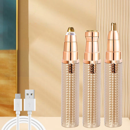 📢📢50% OFF !! ⏰💞50K+ SOLD!💄✨⚡Limited-time Special Price!!!🔥Portable multifunctional electric eyebrow trimmer