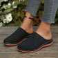 🔥While Supplies Last 40% OFF!🎉 Women's Perforated Slip-On Platform Mules