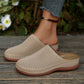 🔥While Supplies Last 40% OFF!🎉 Women's Perforated Slip-On Platform Mules