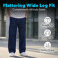 🌿40% OFF ！👖Men's Casual Wide-Leg Straight Trousers