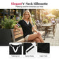👚Women's Short Sleeve Color Block Tee