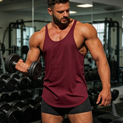 📢📢50% OFF !! ⏰Men's Stringer Tank Top for Gym & Workout