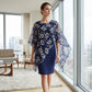 👗 40% OFF! ✨ Floral Overlay & Dress Set – Elegant, Feminine ✨