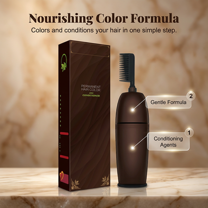 💆‍♀️Plant-Extract Gentle Hair Dye for Gray Coverage🎨