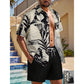 🌴Men's Hawaiian Shirt & Shorts 2-Piece Set👕