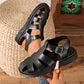 📢📢40% OFF !! ⏰Vintage Style Platform Hollow-Out Sandals