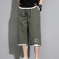 Men's Ice Silk Breathable Capri Shorts
