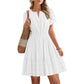 ⏳Limited-time 50% off⏰Women's Short Sleeve Tiered Mini Dress👗