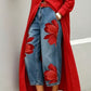 🌸Artistic Flower Wide-Leg Jeans for Women💙