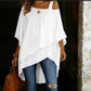 👚40% OFF！✨Women's Asymmetrical Casual Loose Fit Blouse