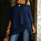 👚40% OFF！✨Women's Asymmetrical Casual Loose Fit Blouse