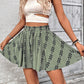 🏖️Vacation Essential⏳  Women's Bohemian Print High‑Waist Shorts