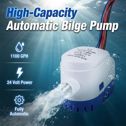 🌊Automatic Submersible Bilge Pump