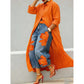 🌿Women's Long Sleeve Button-Down Maxi Shirt Dress✨