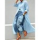 🌿Women's Long Sleeve Button-Down Maxi Shirt Dress✨