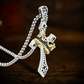 📢📢50% OFF !! ⏰Vintage Crown Cross Necklace