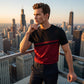 👕 50% OFF NOW! 🎨 Men's Color-Block Crew Neck T-Shirt – Soft cotton, modern cut & perfect for daily wear, sports or casual outings ✨