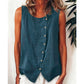 🌬️Summer Loose Fit Button-Up Tunic Vest