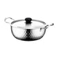🔥40% OFF!🎉 Thickened Stainless Steel Hammered Pot
