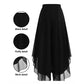 👗50% OFF！✨Women's Asymmetrical Chiffon Wide-Leg Pants