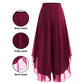 👗50% OFF！✨Women's Asymmetrical Chiffon Wide-Leg Pants