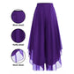 👗50% OFF！✨Women's Asymmetrical Chiffon Wide-Leg Pants