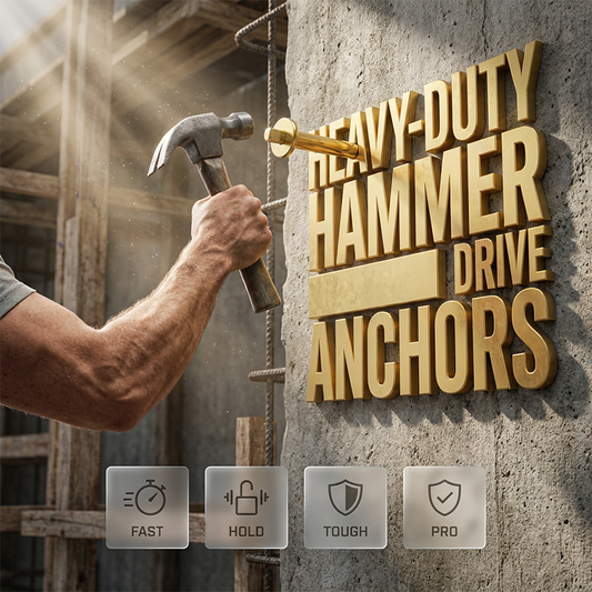 🔥Limited-time 50% offer🔧Hammer Drive Pin Anchor for Concrete & Brick