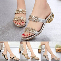 👡 50% OFF NOW! ✨ High-Quality Fashion Rhinestone Sandals for Women – Sparkly, comfortable & perfect for weddings, parties or summer evenings 💃