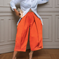 👖 50% OFF! ✨ Women's Pleated Wide-Leg Pants – Cropped, Elastic Waist, 7 Colors 🍁
